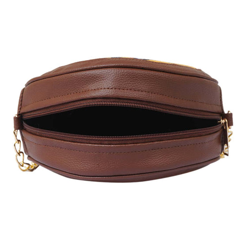 Personalised Round Sling Bag for Easy Carrying and Chic Looks - Uncommongifts.in