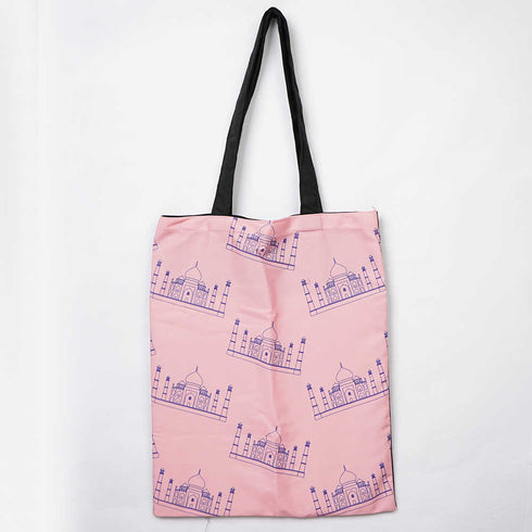 Taj Mahal Printed Tote Bag