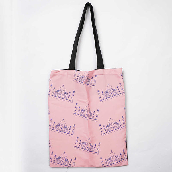 Taj Mahal Printed Tote Bag