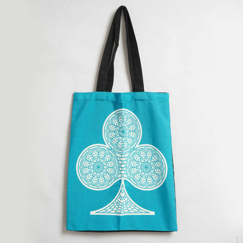 Tree Shape Printed Tote Bag