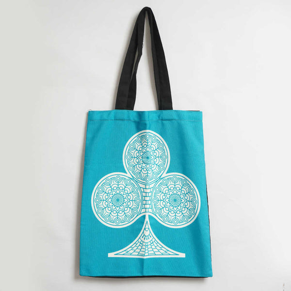 Tree Shape Printed Tote Bag