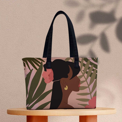 Tribe face Printed Women's Office Bag - Uncommongifts.in