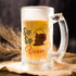 Sip Sip Printed Glass Beer Mug - Uncommongifts.in