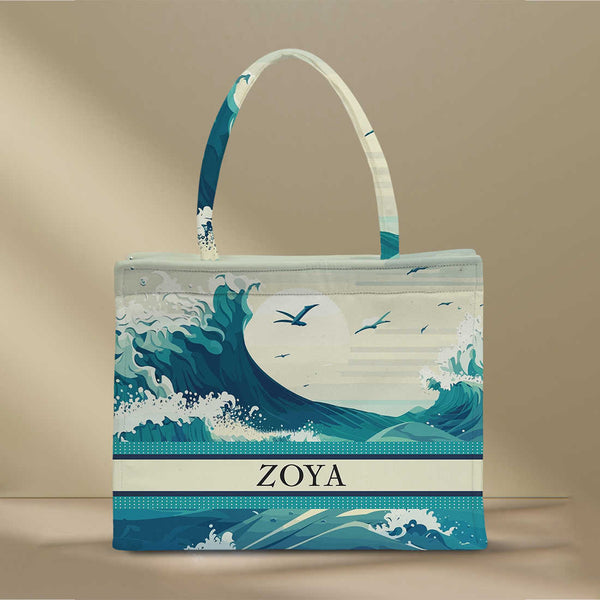 Stylish Simplicity Beach Box Tote bag for Your Getaways - Uncommongifts.in
