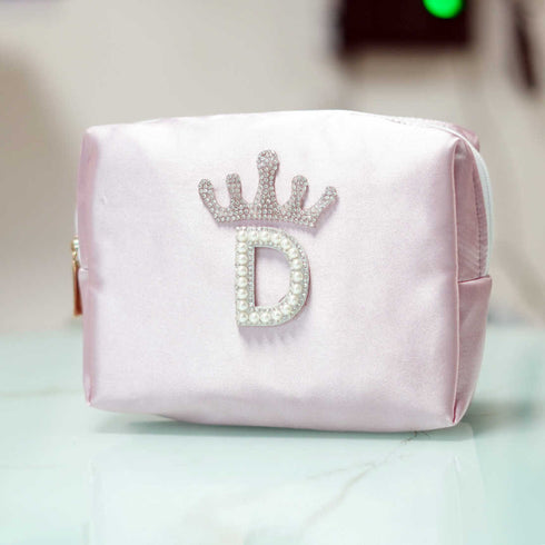 Pink Dazzle Personalised Pouch - Uncommongifts.in