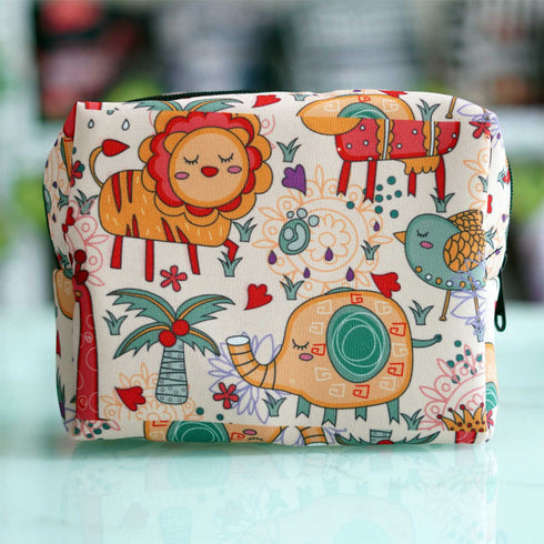 Animal Printed Box Pouch - Uncommongifts.in