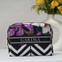 Zigzag Floral Printed Personalised Box Pouch - Uncommongifts.in