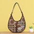 Multicolored Printed Half Moon Hobo Bag - Uncommongifts.in