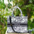 Black & White Animal Personalised Printed Sling Bag - Uncommongifts.in
