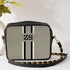 Customized Grey Striped Sling Bag - Uncommongifts.in