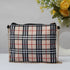 Check Printed Sling Bag - Uncommongifts.in