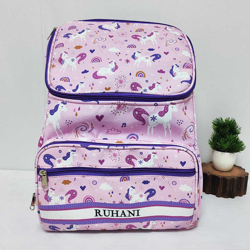 Unicorn Personalized Diaper Bag