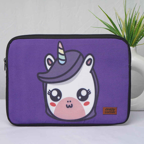 Unicorn Printed Laptop Sleeve/Cover 13 inch