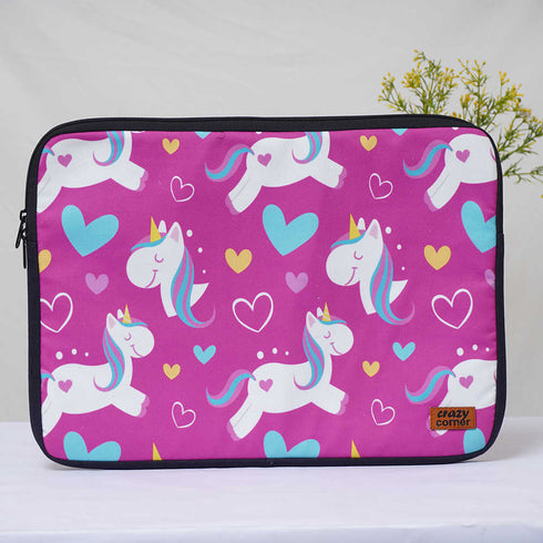 Unicorn Printed Laptop Sleeve/Cover 15.6 inch