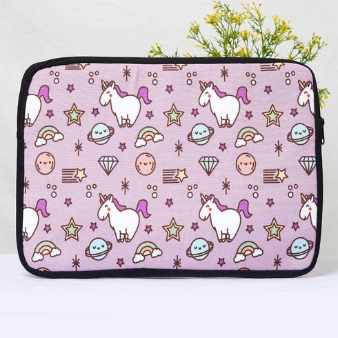 Unicorn Printed Laptop Sleeve/Cover 15 inch