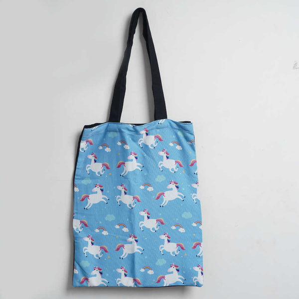 Unicorn Printed Tote Bag