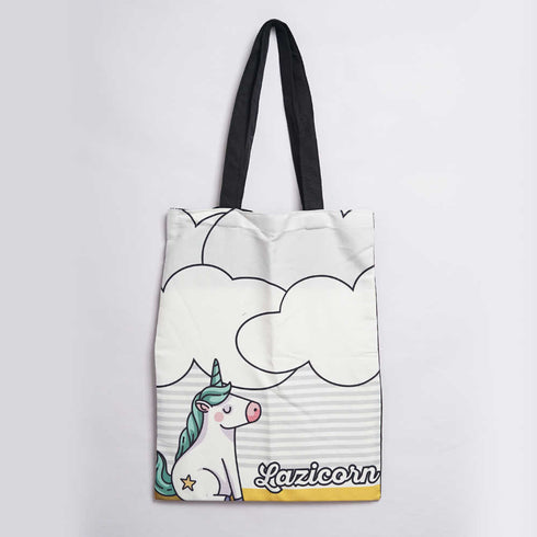 Unicorn Printed Tote Bag