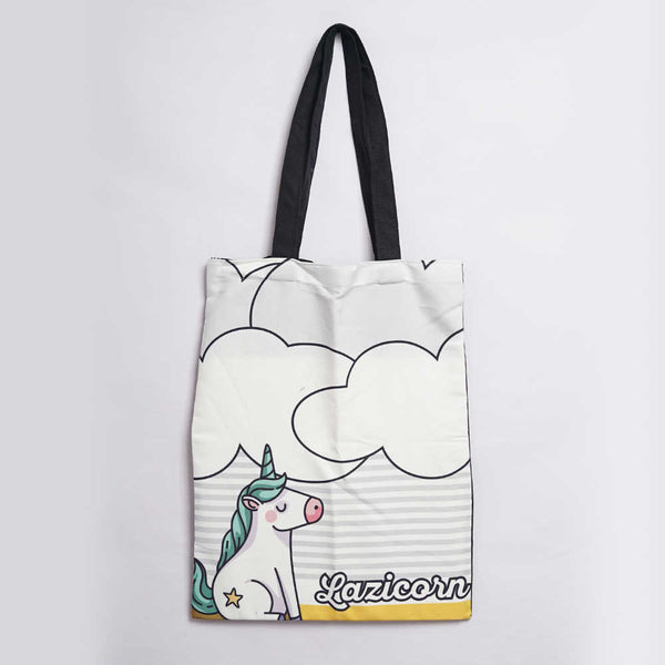 Unicorn Printed Tote Bag