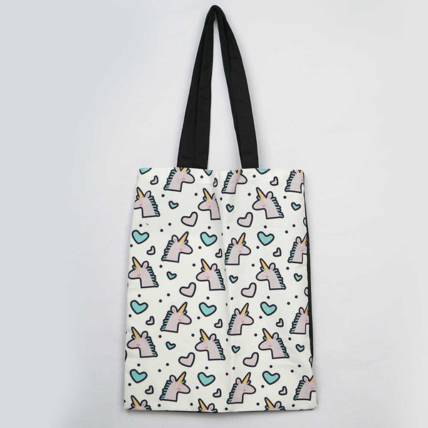 Unicorn Printed Tote Bag