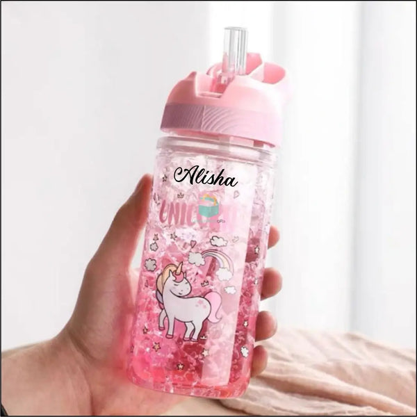 Personalised Unicorn and chill bottle