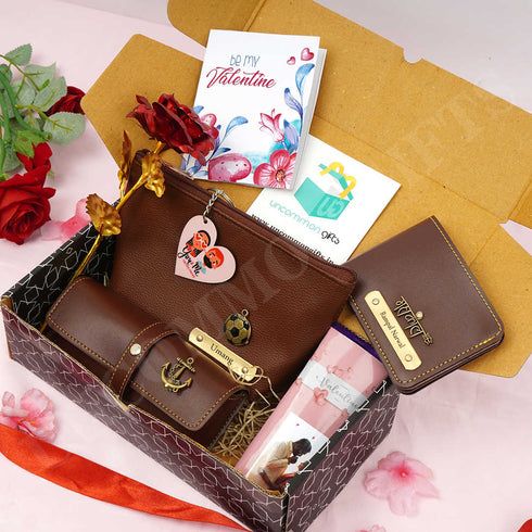 Valentine's Day Couple Gift Combo - Uncommongifts.in