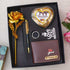 Valentine's Day Men's Gift Combo - Brown - Uncommongifts.in