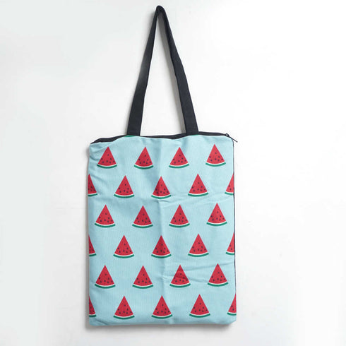 Watermelon Printed Tote Bag