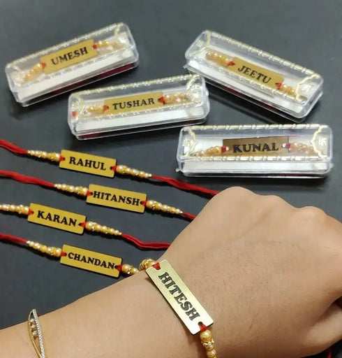 Personalized Acrylic Name Rakhi