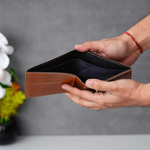 Customized Wallet Rakhi Combo For Brother