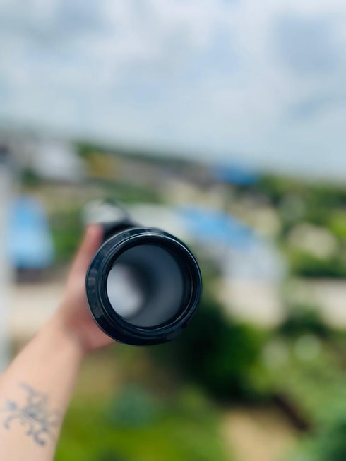 Personalised Black Sipper Water Bottle - Uncommongifts.in