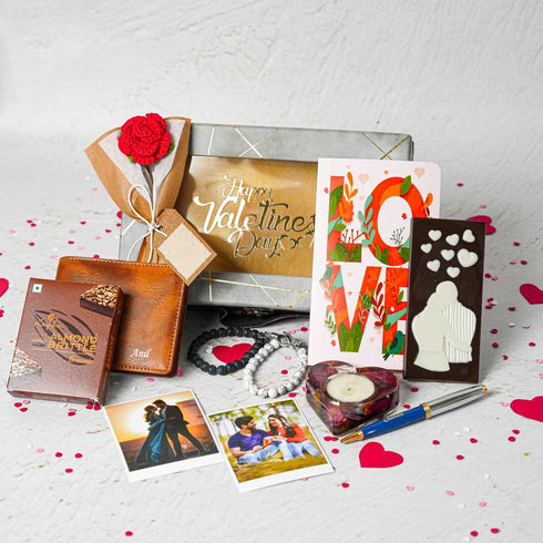 Romantic Valentine's Day Couples Gifts Combo - Uncommongifts.in