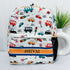Personalised Cars Printed Kids Bag Pack Combo Gift Set