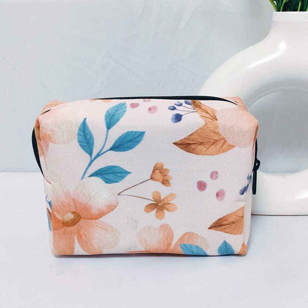 Personalised Floral Printed Kids Box Pouch