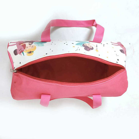 Personalised Fairy Printed Kids Duffle Bag