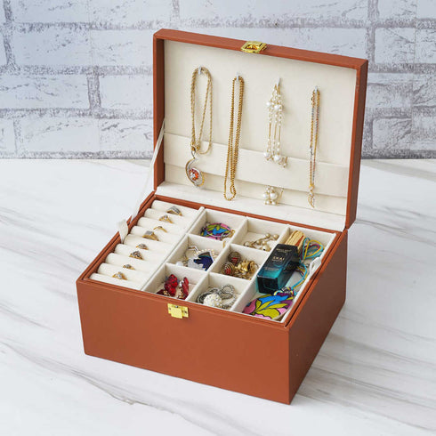 Personalised Vanity Box Rakhi Combo Gift Set