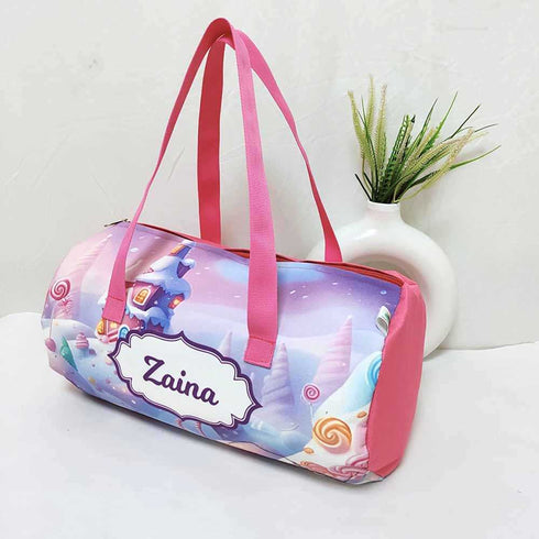 Personalised Candies Printed Kids Duffle Bag