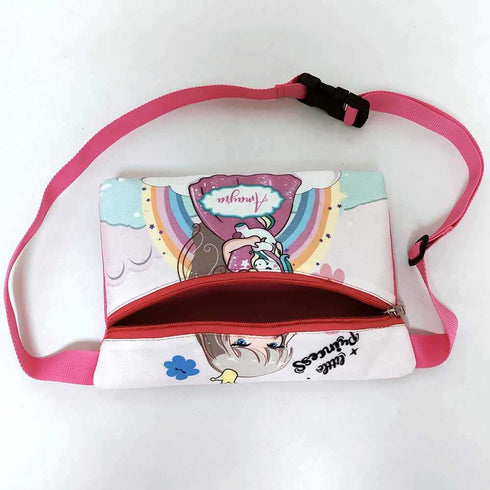 Personalised Little Princess Kids Waist Pouch