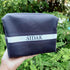 Personalised Blck Printed Box Pouch