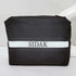 Personalised Blck Printed Box Pouch
