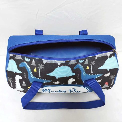 Personalised Animals Duffle Bag & Box Pouch Kids Combo
