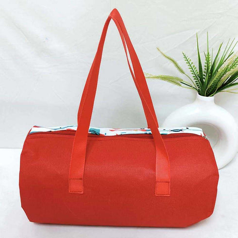 Personalised Airplane Printed Kids Duffle Bag