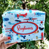 Personalised Airplane Printed Kids Box Pouch