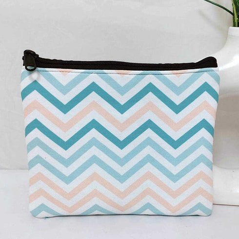 Personalised Geometric Printed Kids Pouch