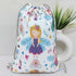Personalised Fairy Printed Kids Drawstring Bag
