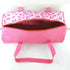Personalised Pink Hearts Printed Kids Swimming Duffle Bag