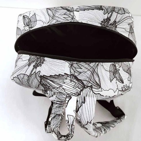 Personalised Floral Printed Kids Bag Pack