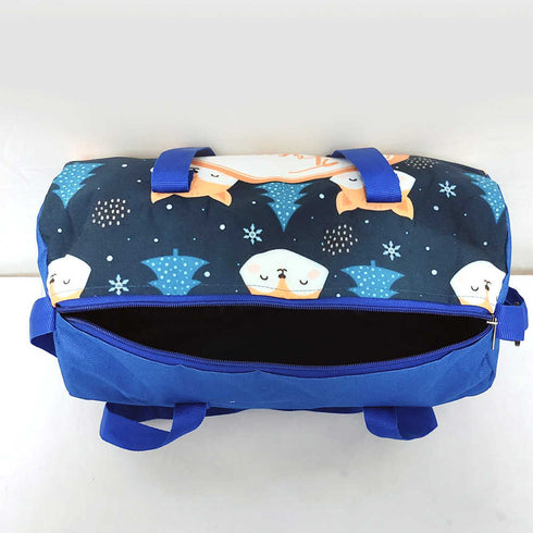 Personalised Fox Printed Kids Sling Swimming Duffle Bag
