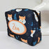 Personalised Fox Printed Kids Box Pouch