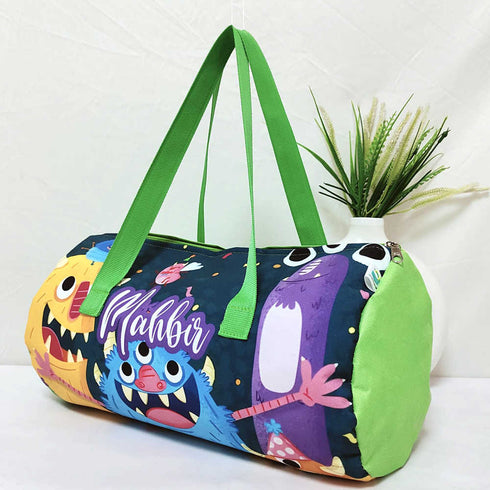 Personalised Cartoon Printed Kids Swimming Duffle Bag