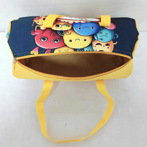 Personalised Cartoon Printed Kids Swimming Duffle Bag